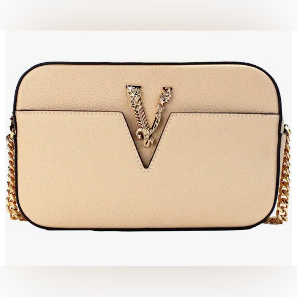 Versace Virtus Nude Beige Crossbody